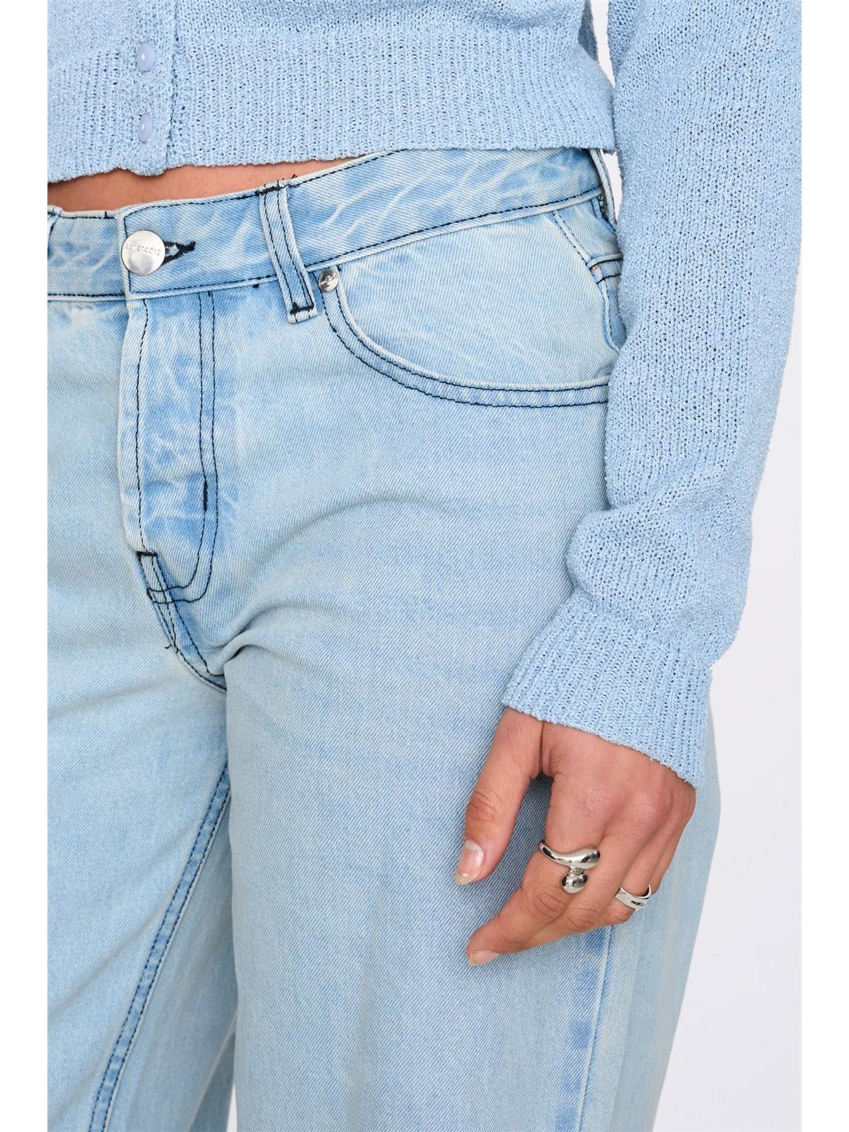 Jeanshose aus Baumwolle