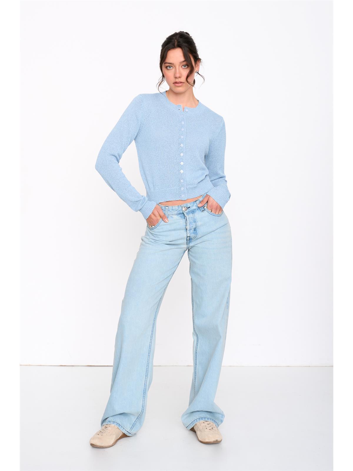 Jeanshose aus Baumwolle