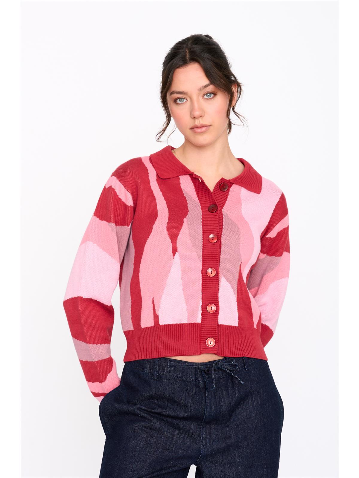 Cardigan aus Baumwoll-Strick