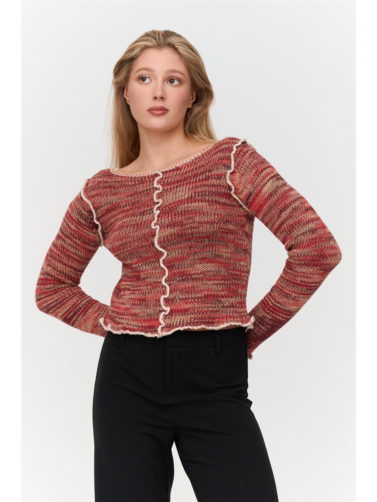 Pullover meliert