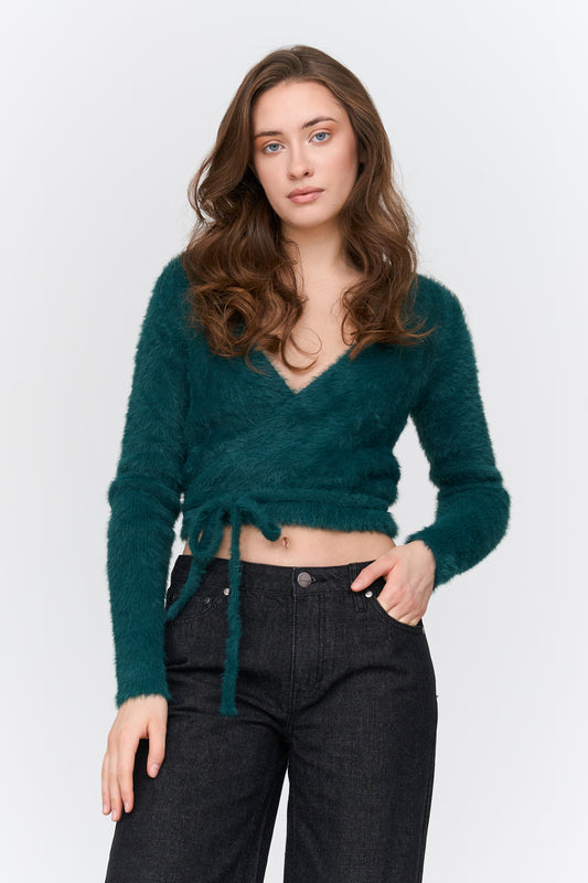 Cardigan zum wickeln