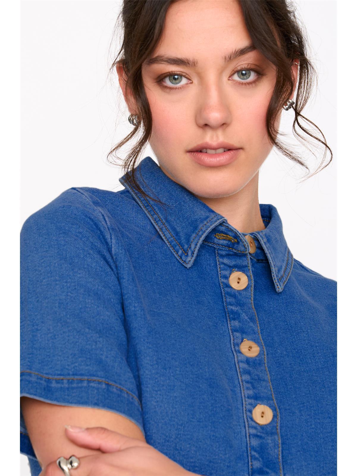 Kleid aus Denim