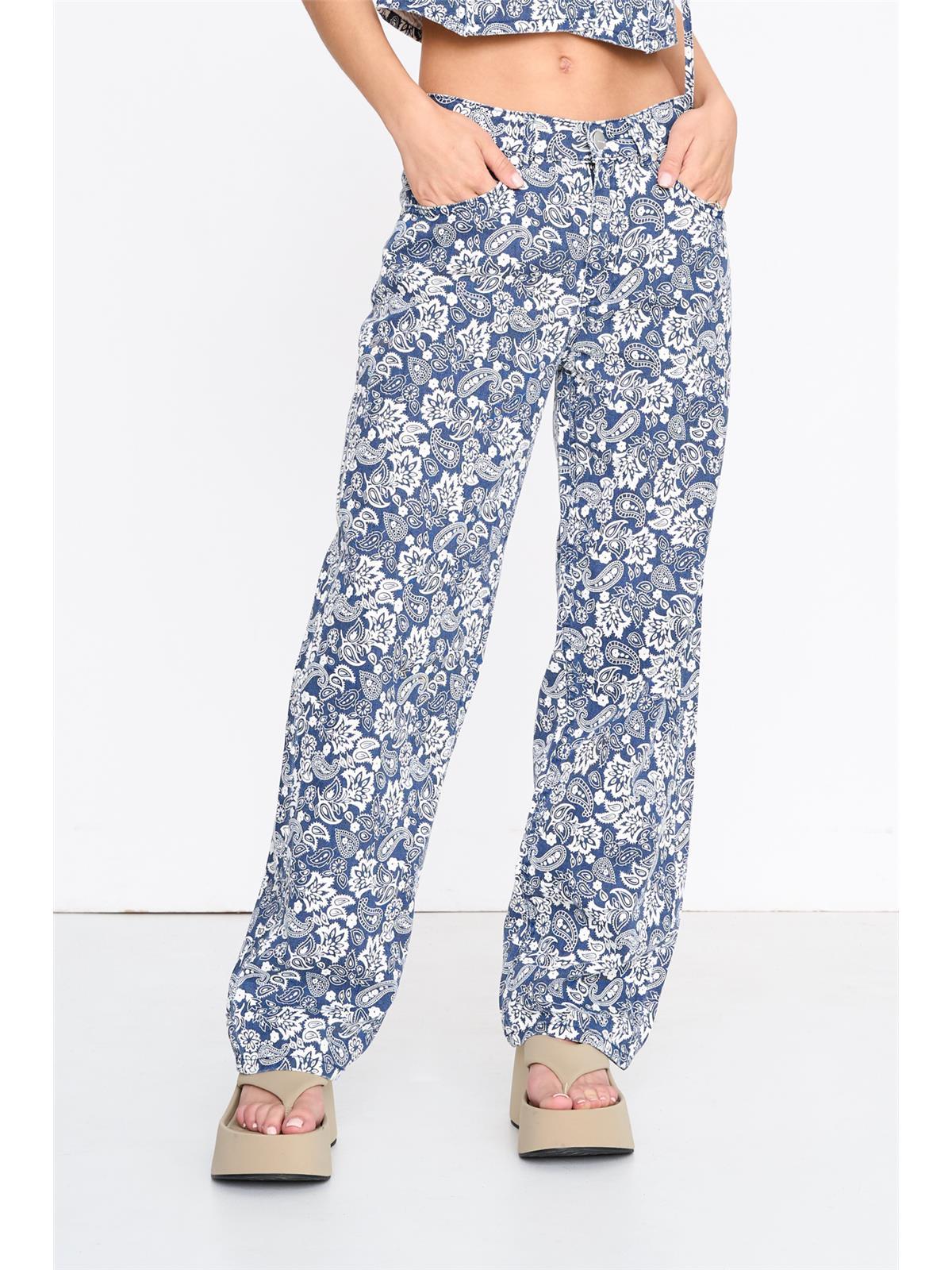 Hose mit Print