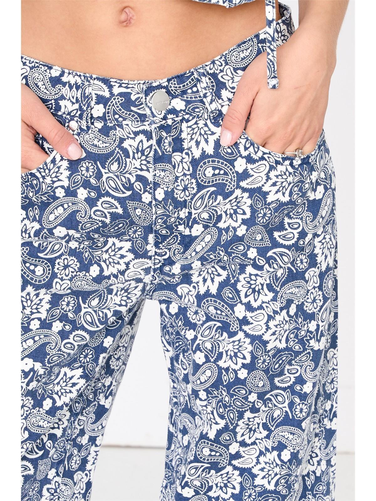 Hose mit Print
