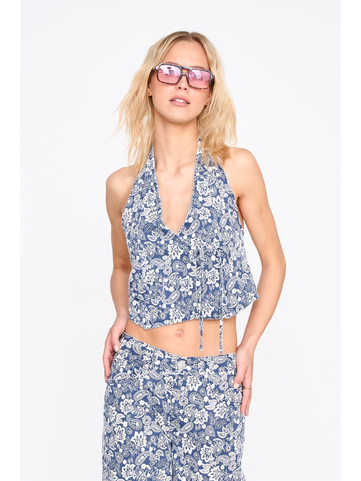 Top mit Print