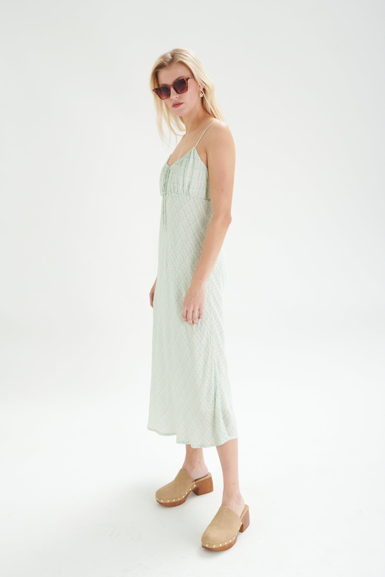 Kleid mit Daisy Print