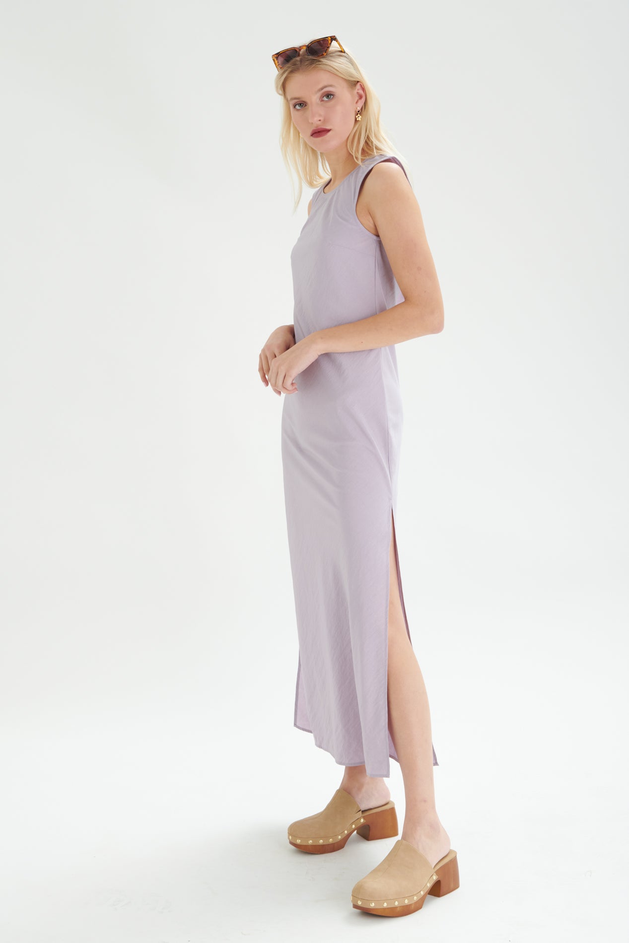 Kleid in Lila