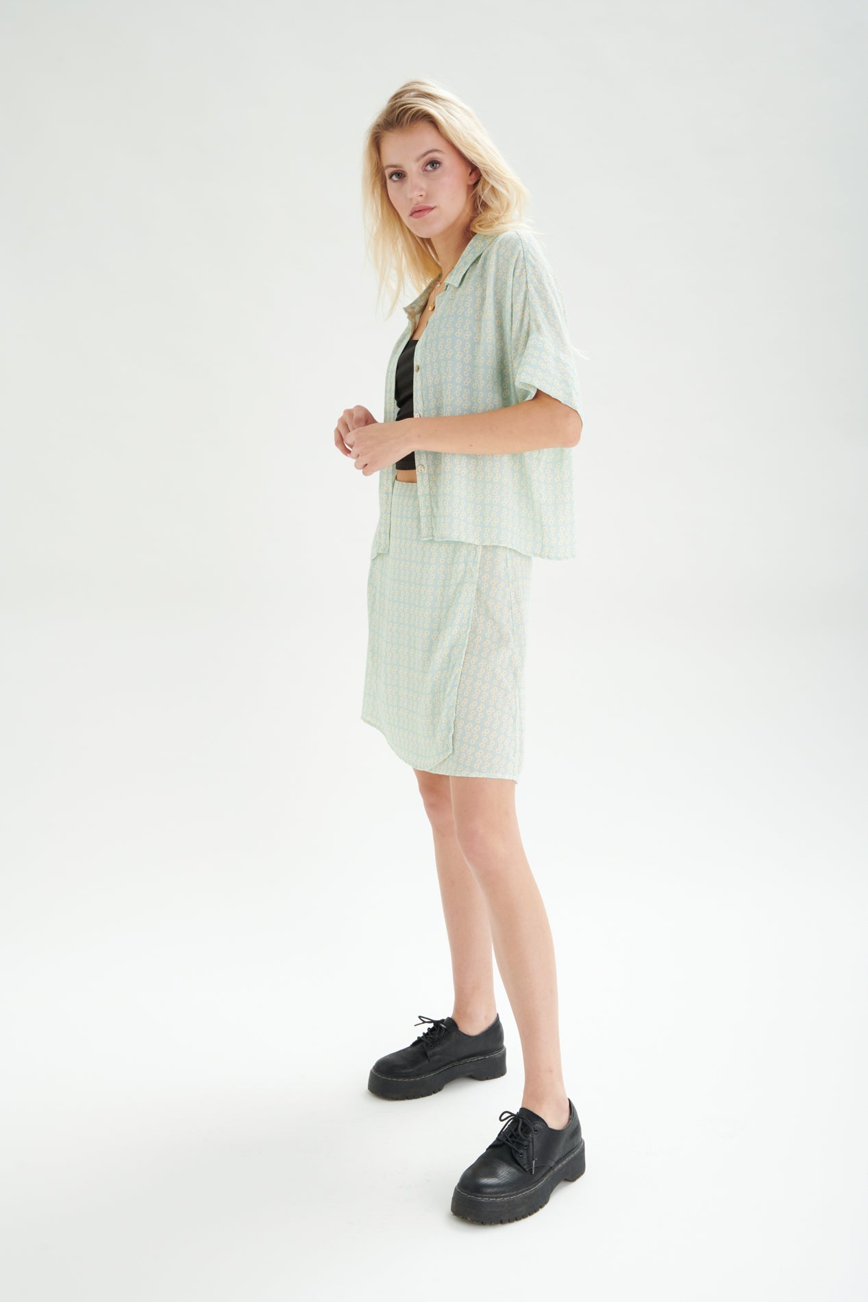 Shirt mit Daisy Print