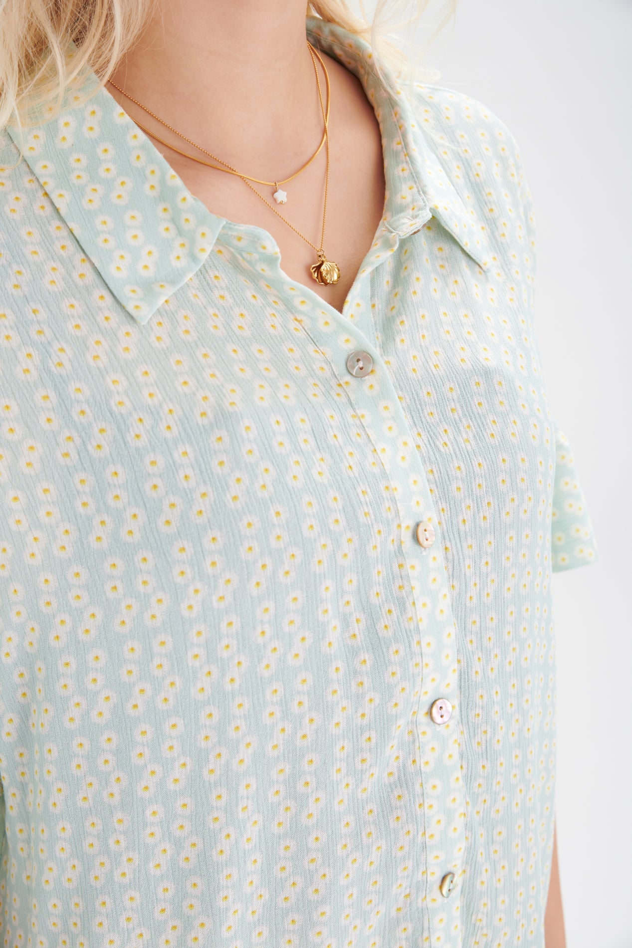 Shirt mit Daisy Print