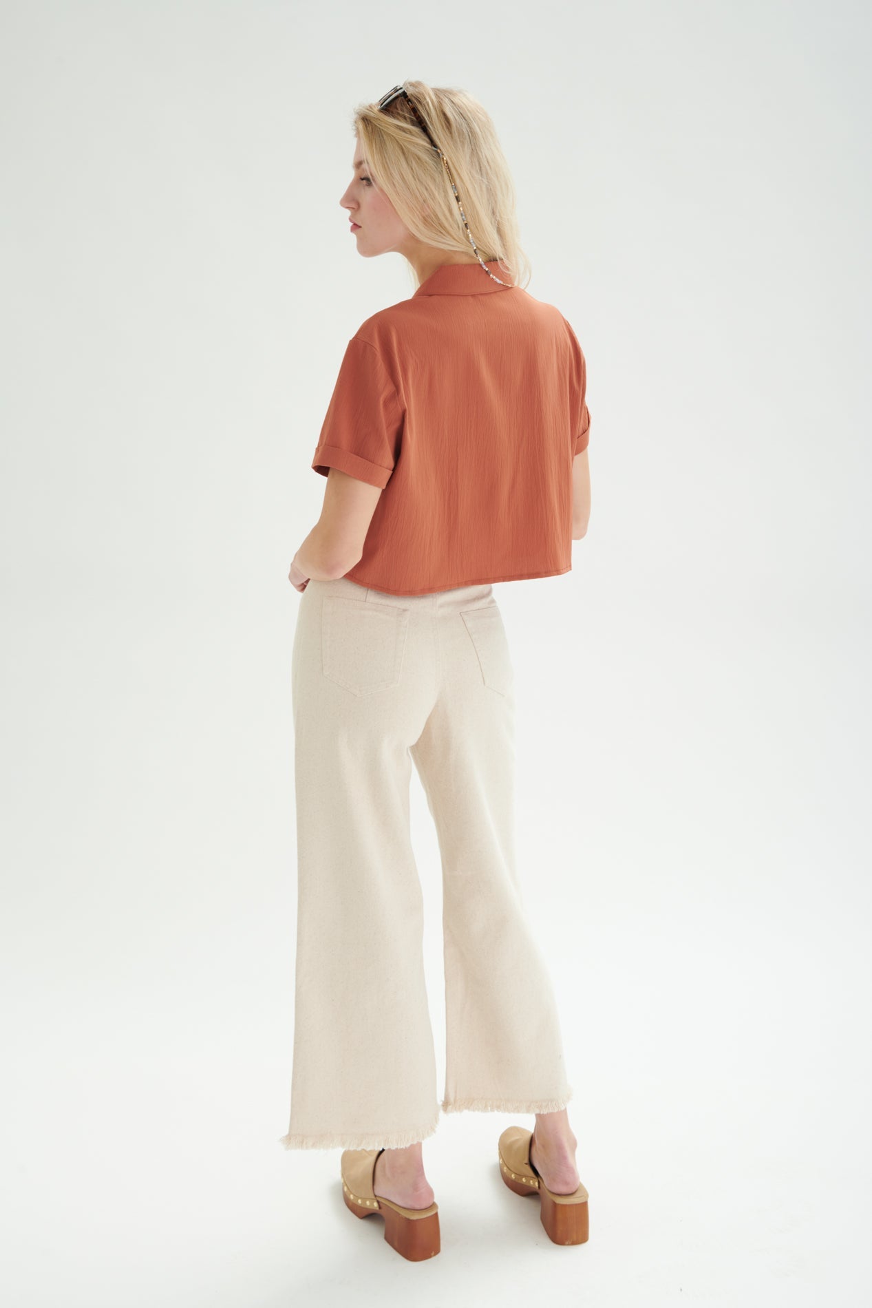 Bluse mit Reverskragen