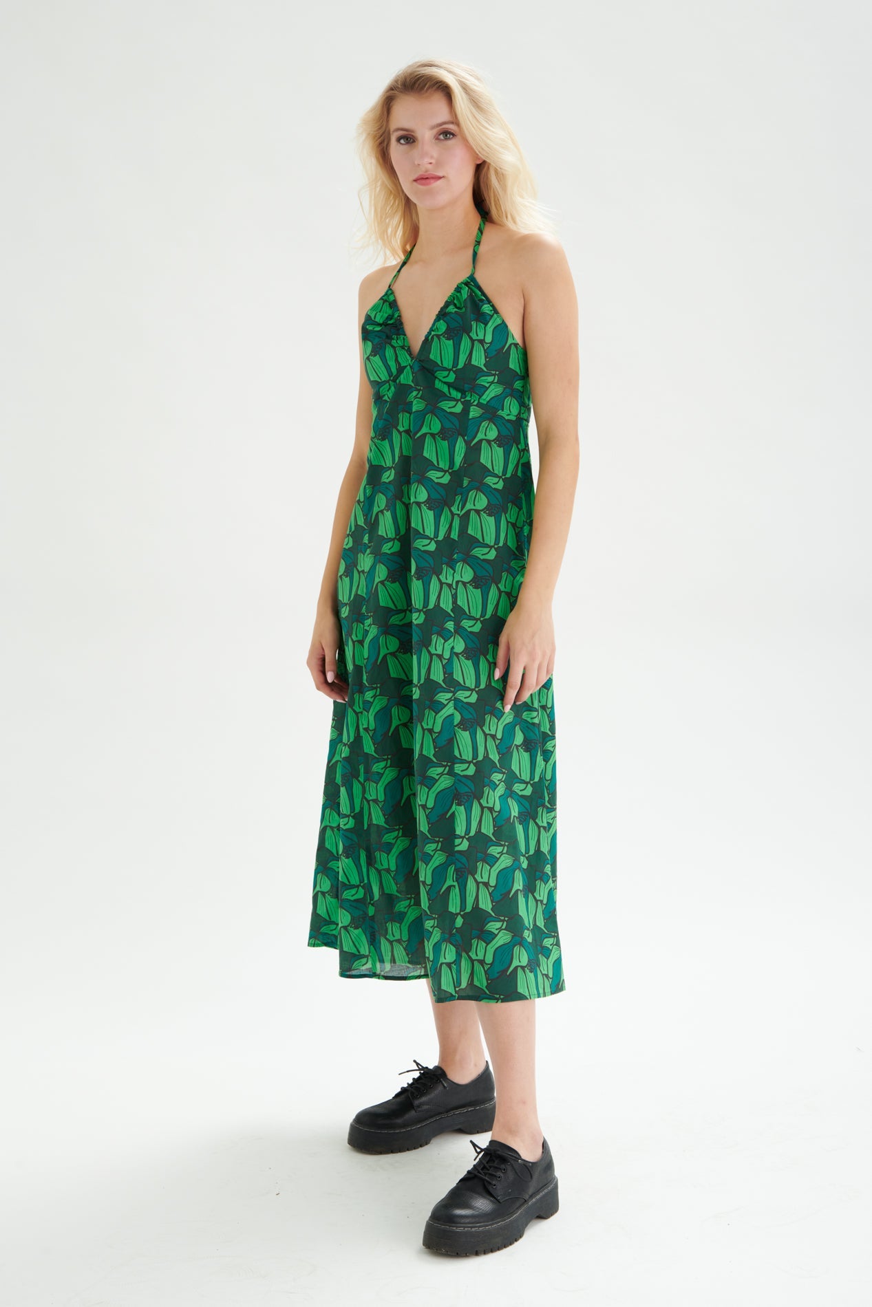 Kleid aus Baumwolle