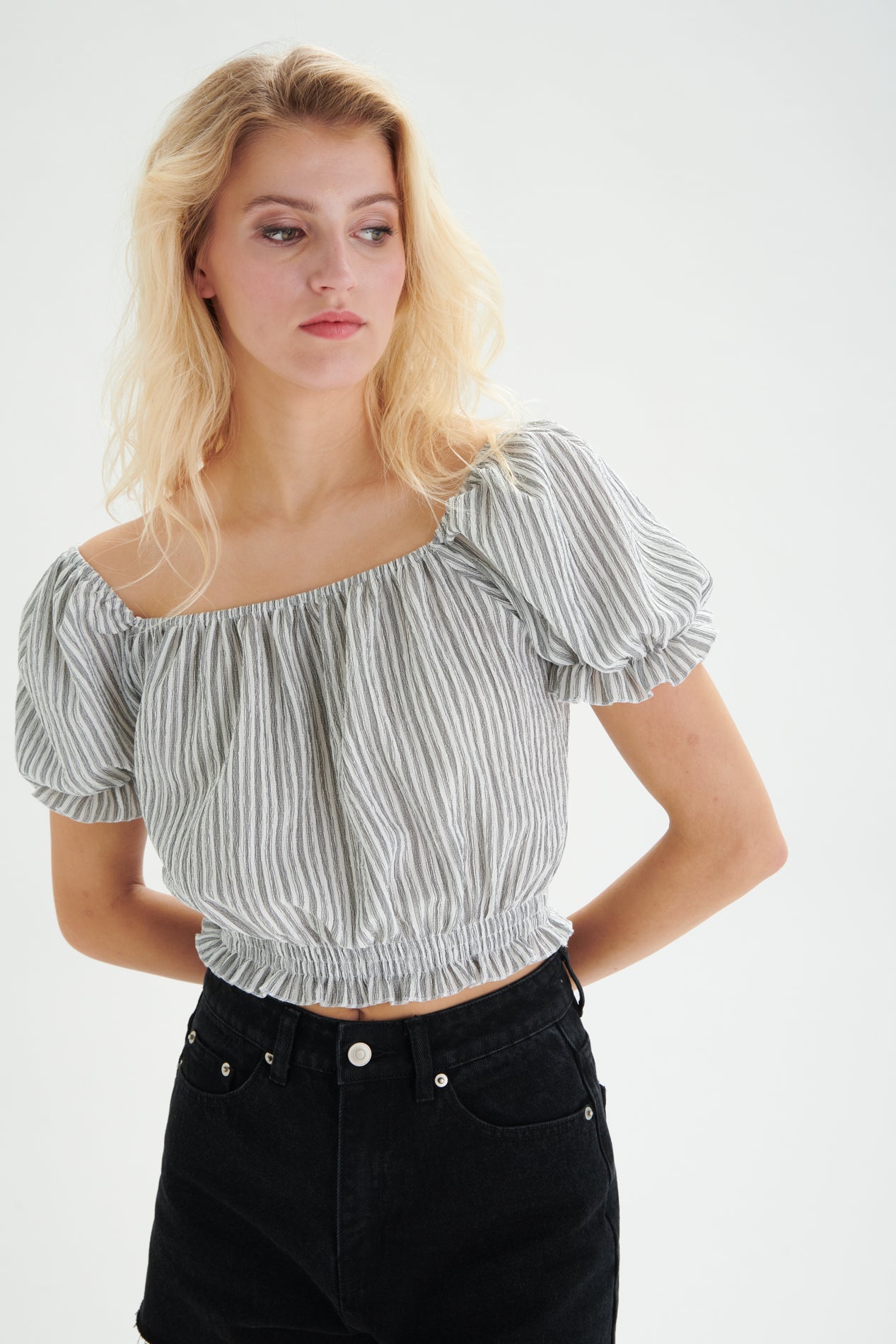 Top aus Strukturstoff