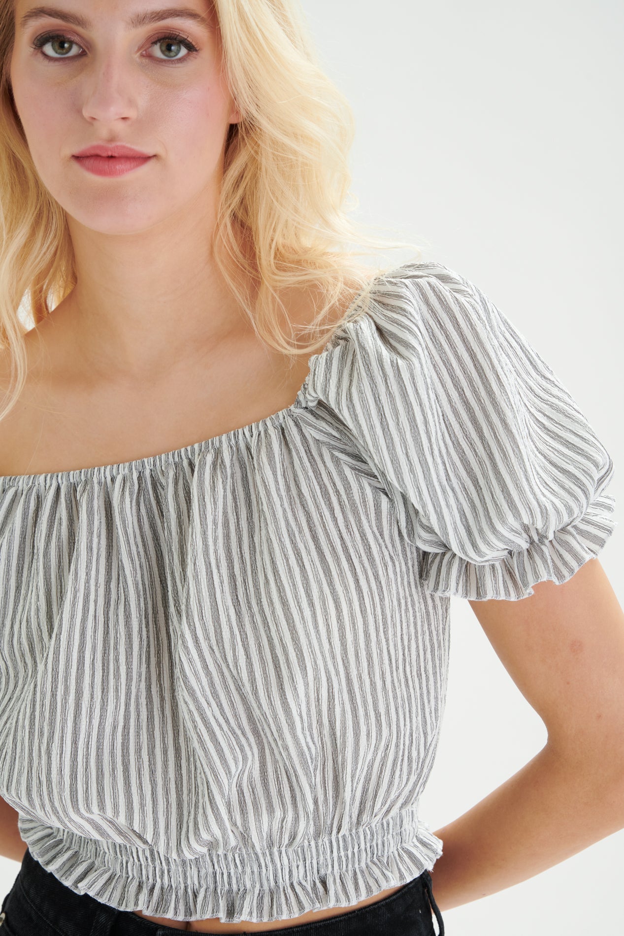 Top aus Strukturstoff