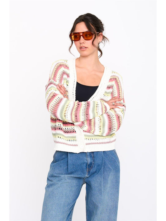 Cardigan gestrickt
