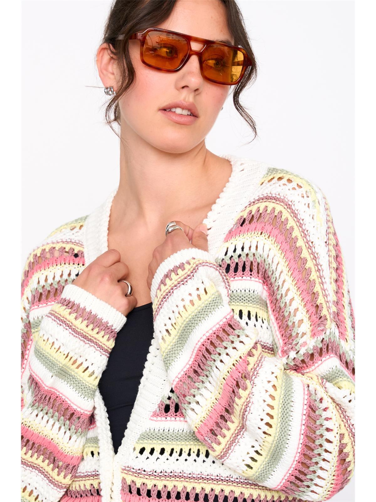 Cardigan gestrickt