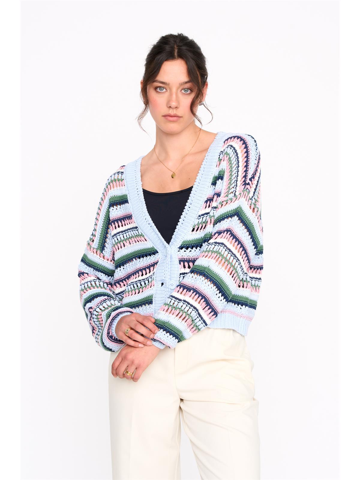 Cardigan gestrickt