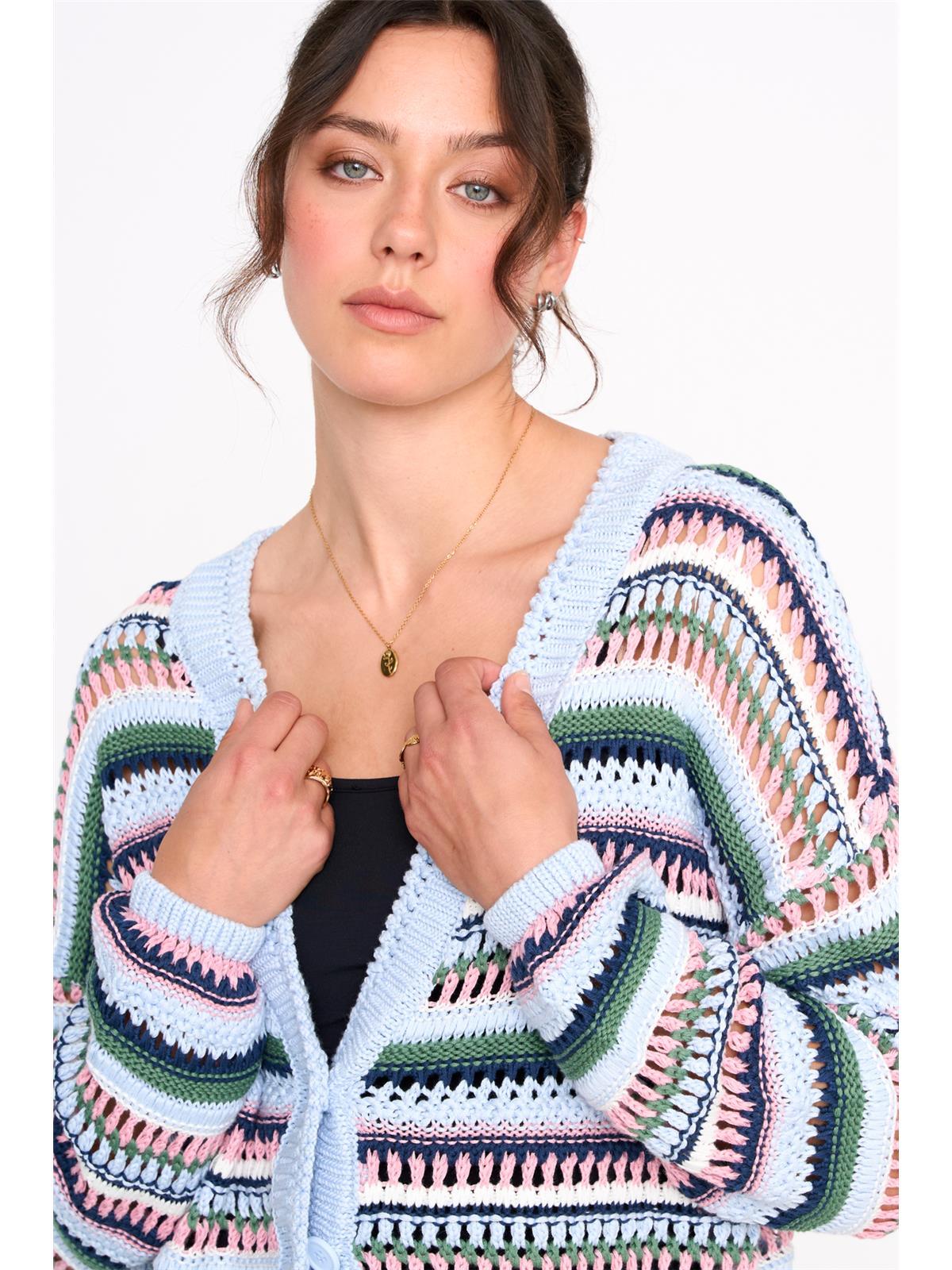 Cardigan gestrickt