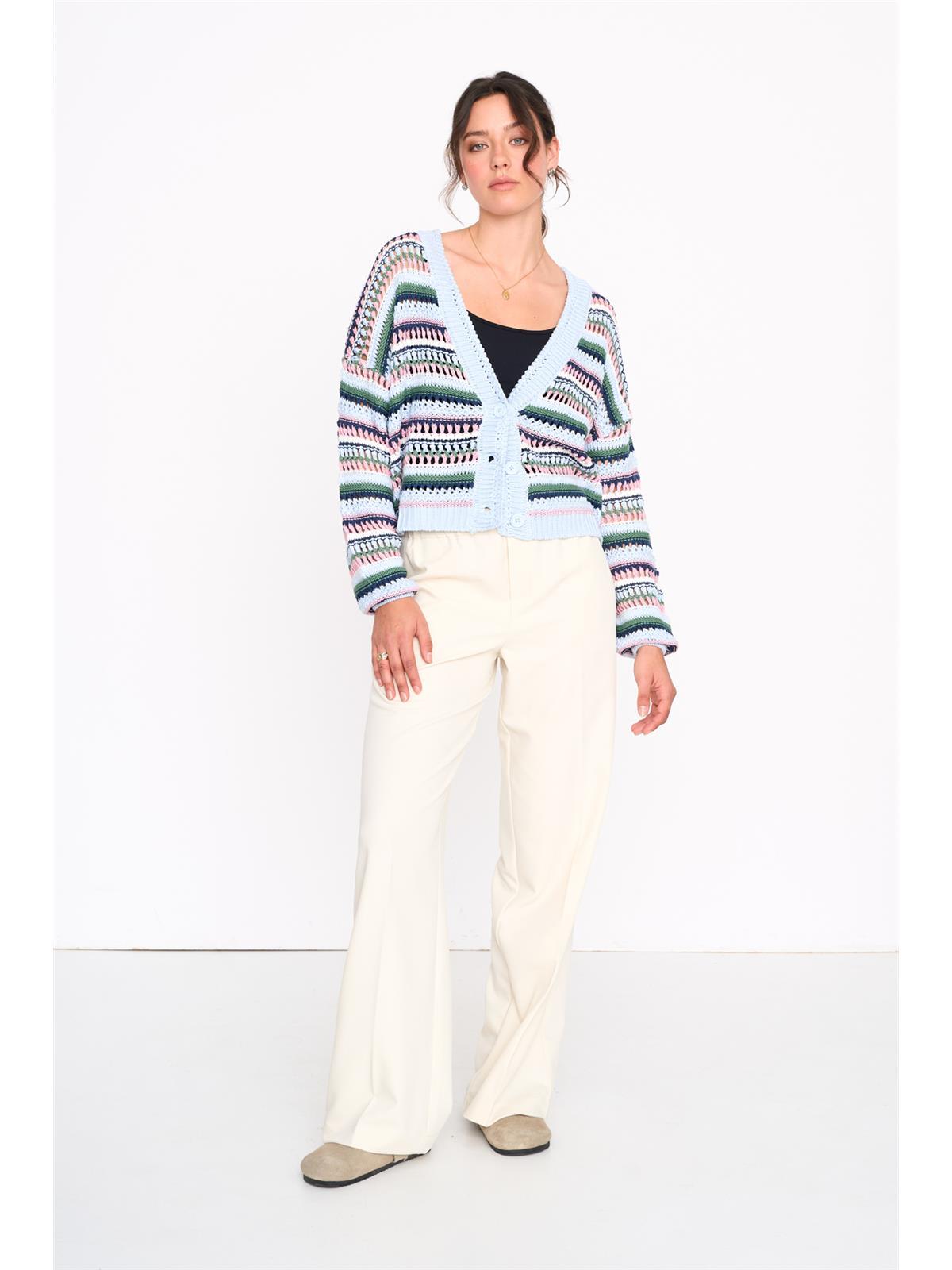 Cardigan gestrickt
