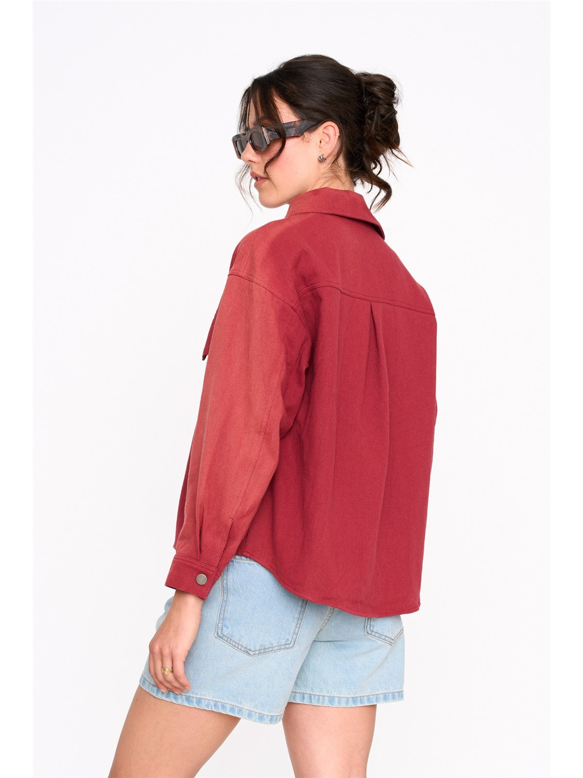 Jacke aus Baumwolle