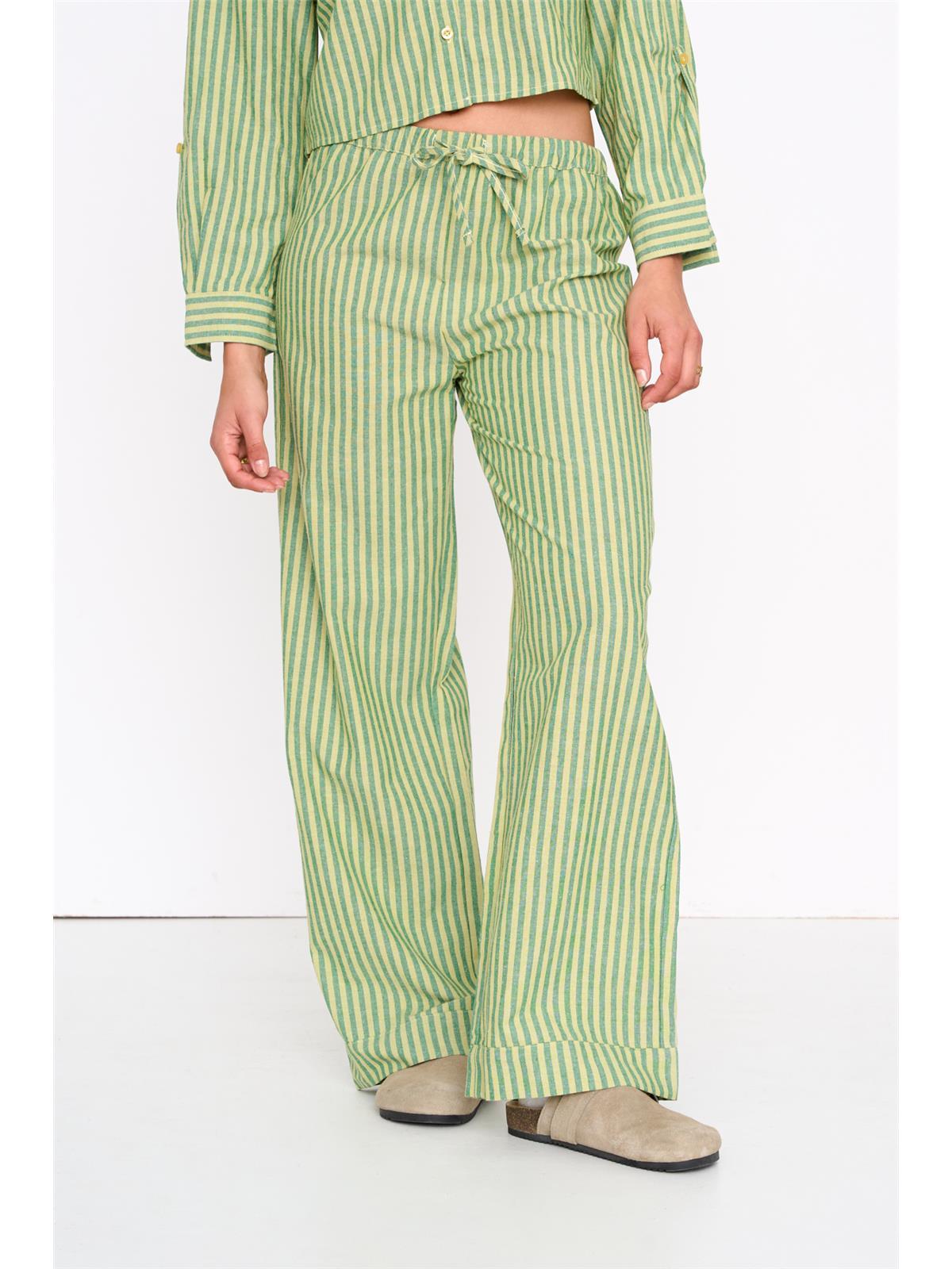 Hose gestreift
