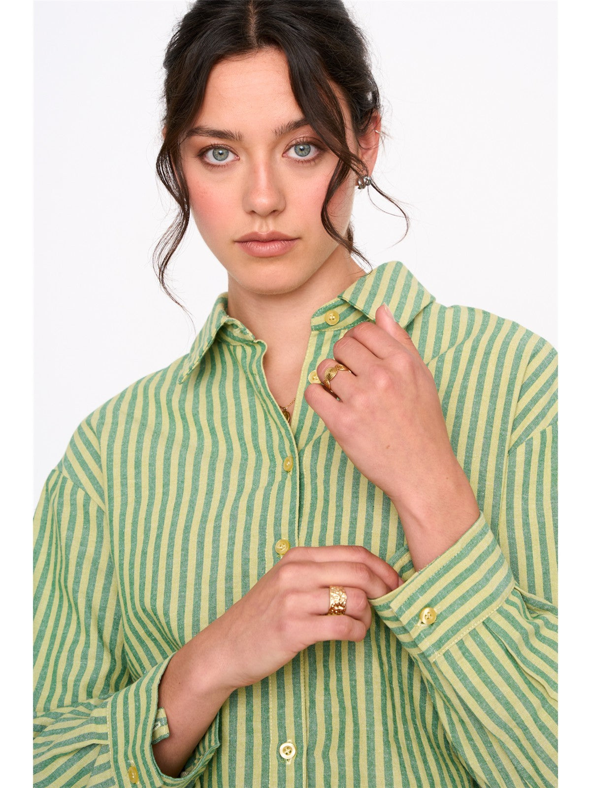 Bluse gestreift