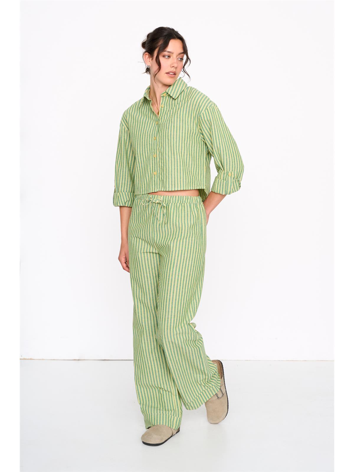 Bluse gestreift