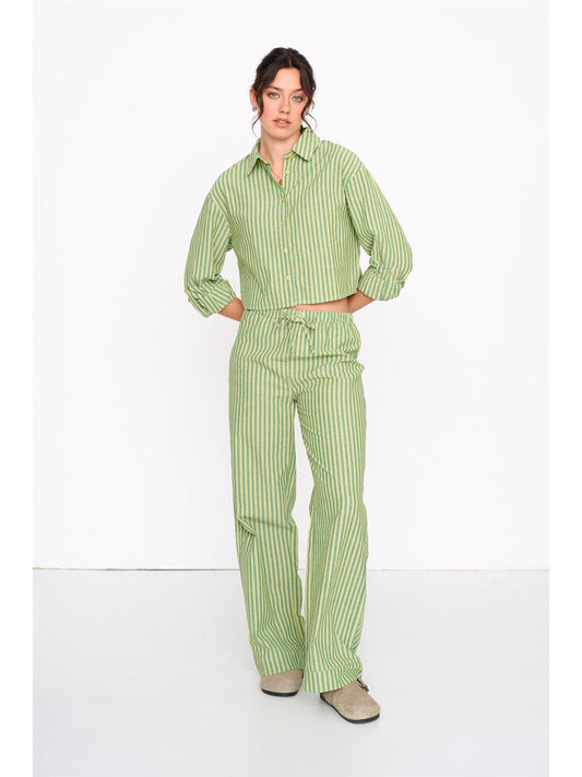 Hose gestreift
