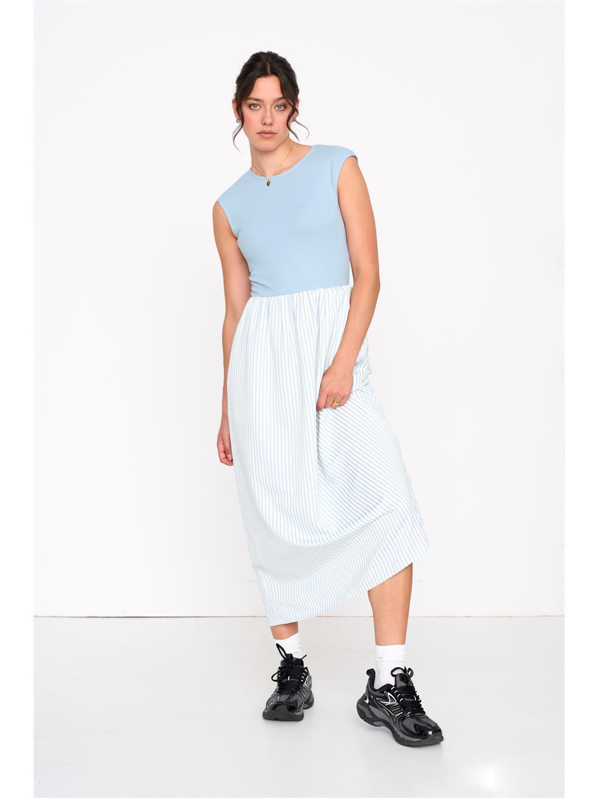 Kleid in Blau