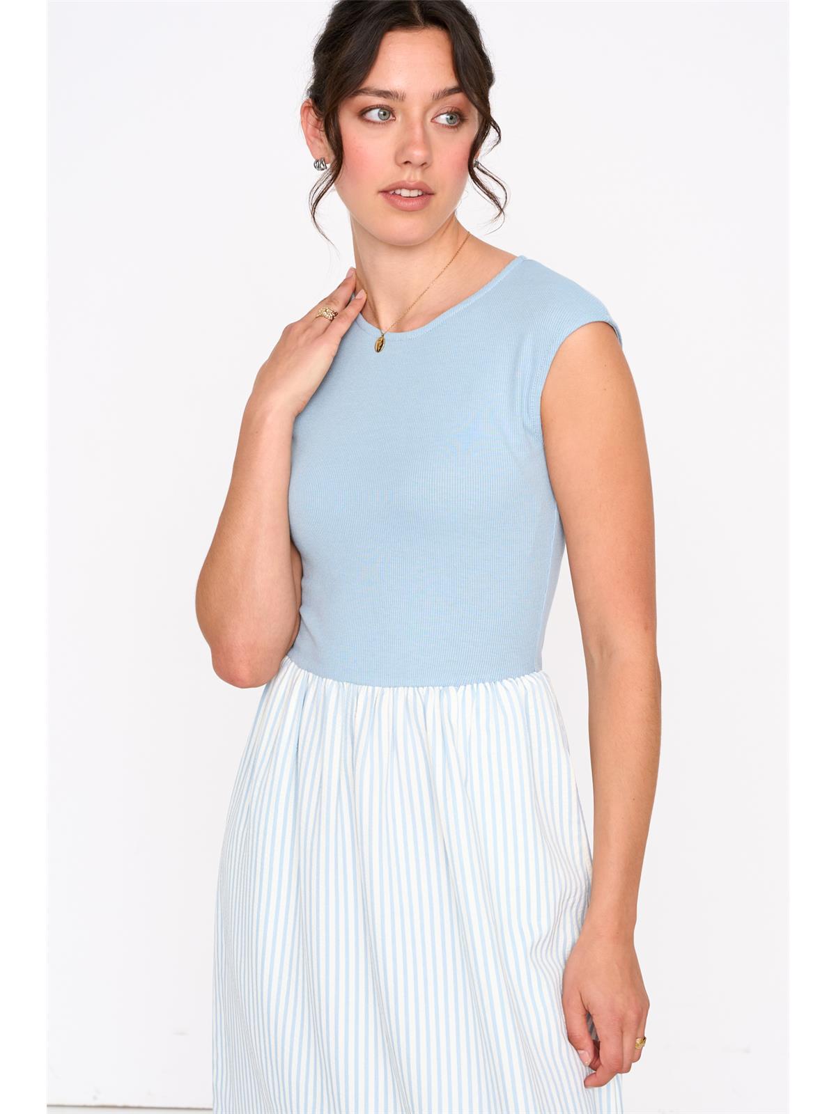 Kleid in Blau