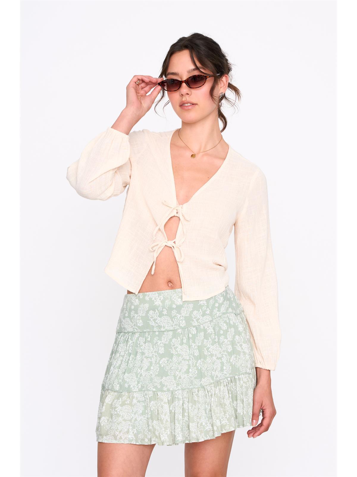 Bluse aus Baumwolle