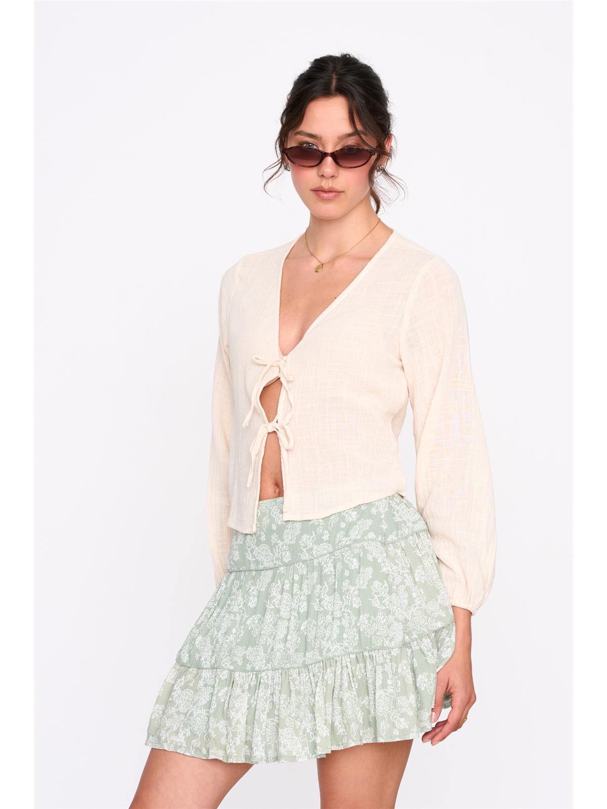 Bluse aus Baumwolle
