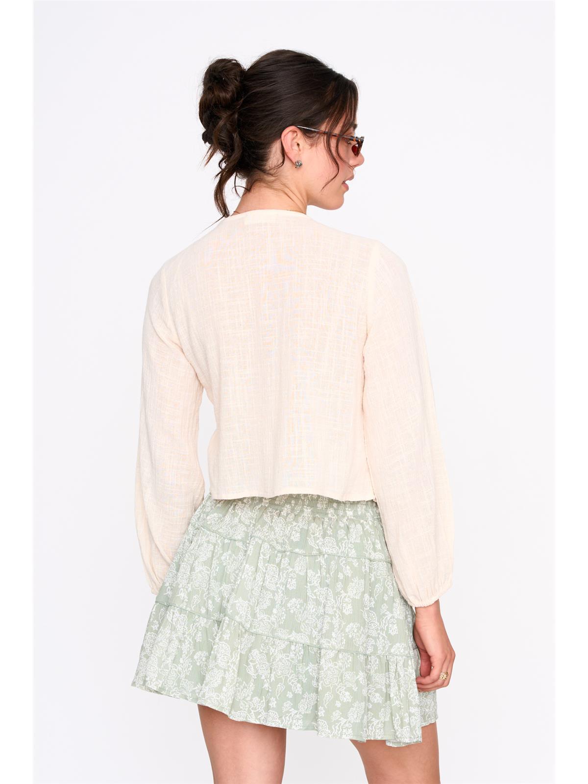 Bluse aus Baumwolle