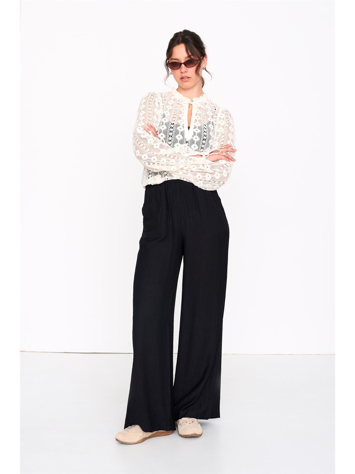 Bluse aus Spitze
