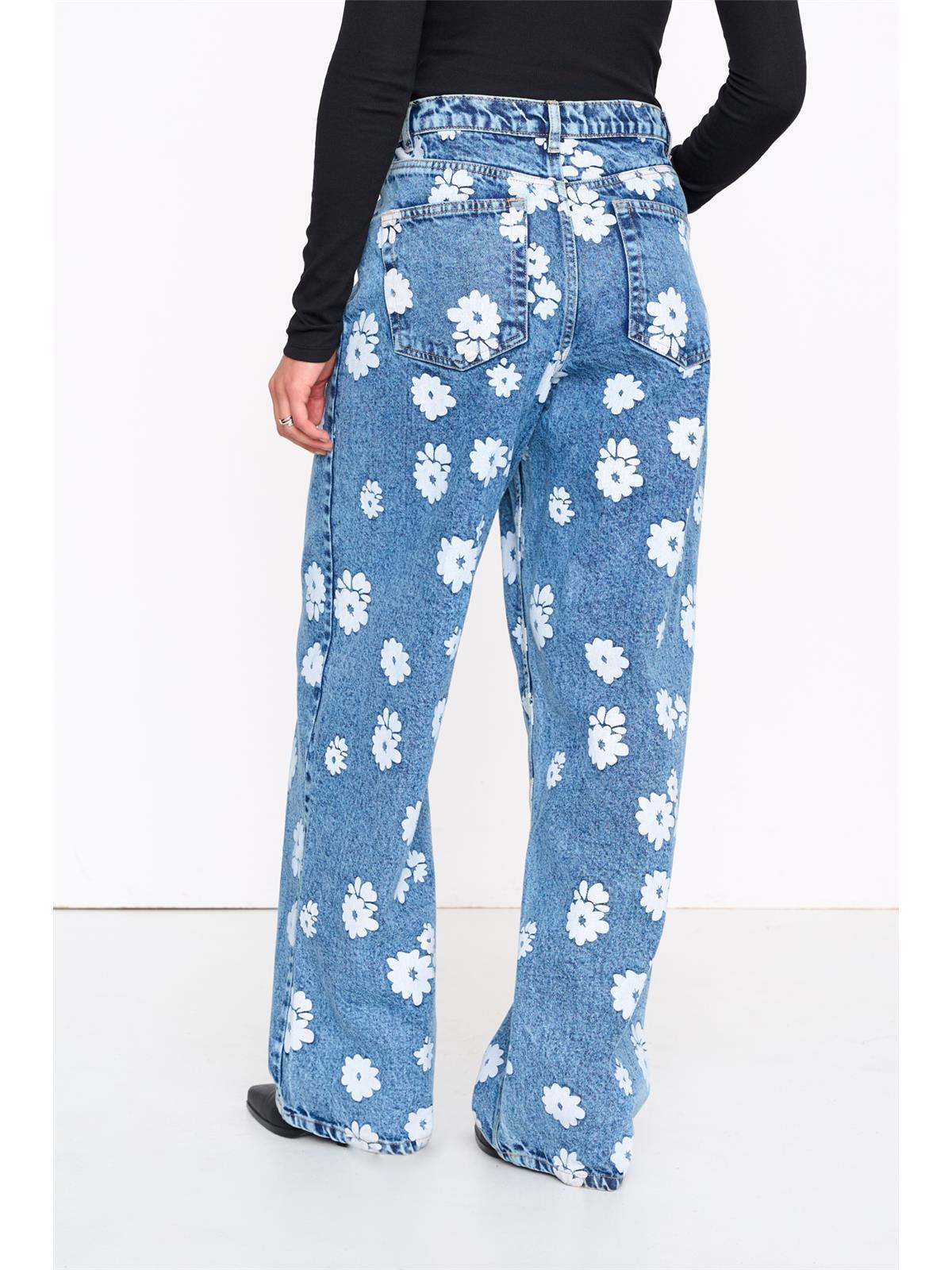 Jeanshose aus Baumwolle