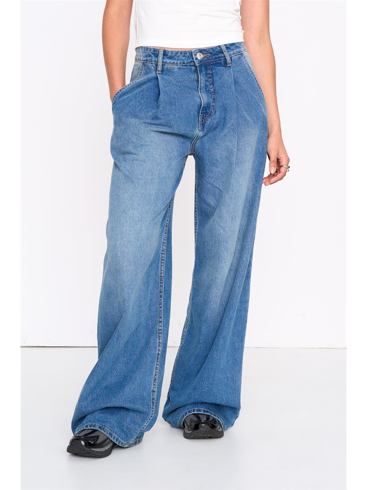 Jeanshose aus Baumwolle