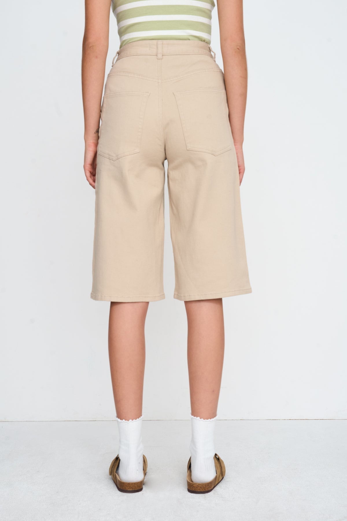 Shorts aus Baumwoll-Mix