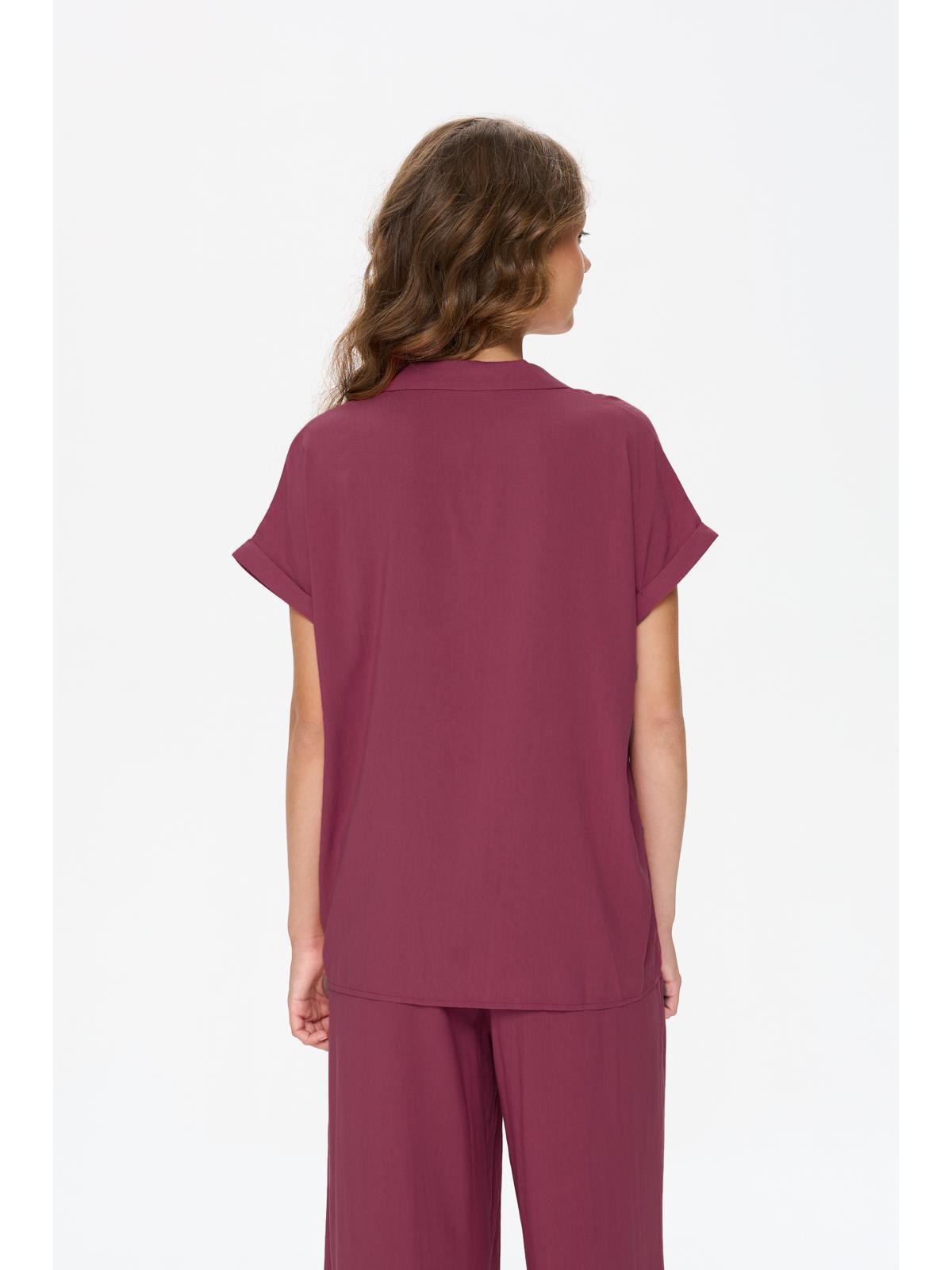 Bluse in Rot