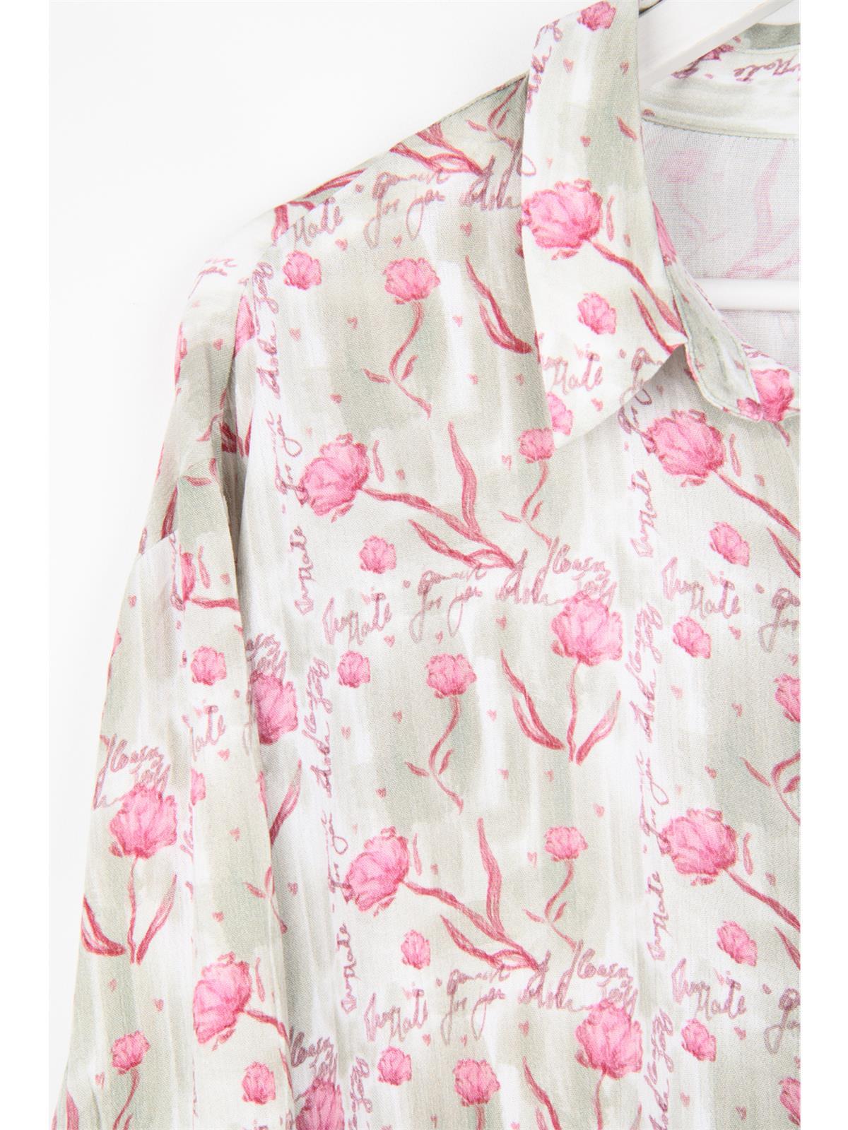 Shirt aus Viskose