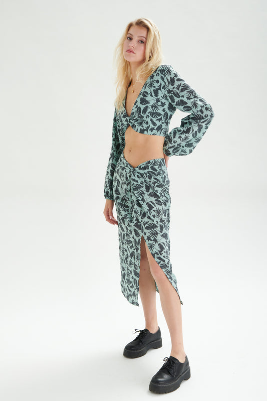 Rock mit Print