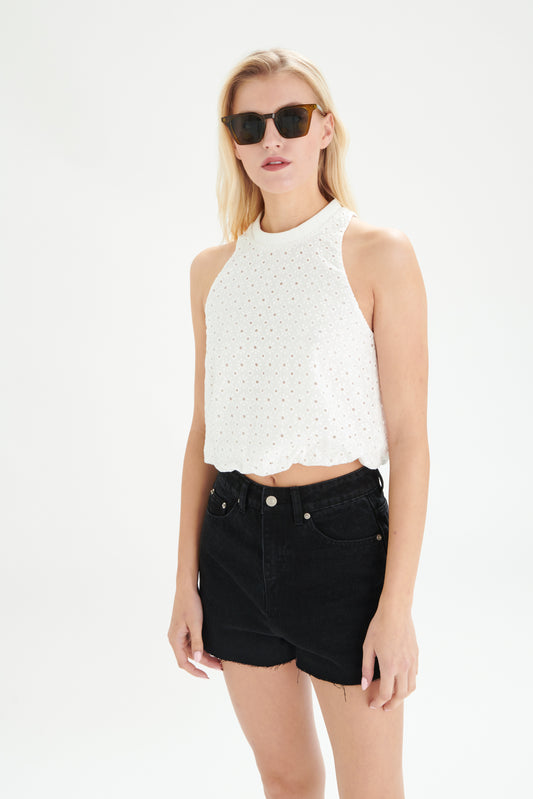 Shirt in Weiß