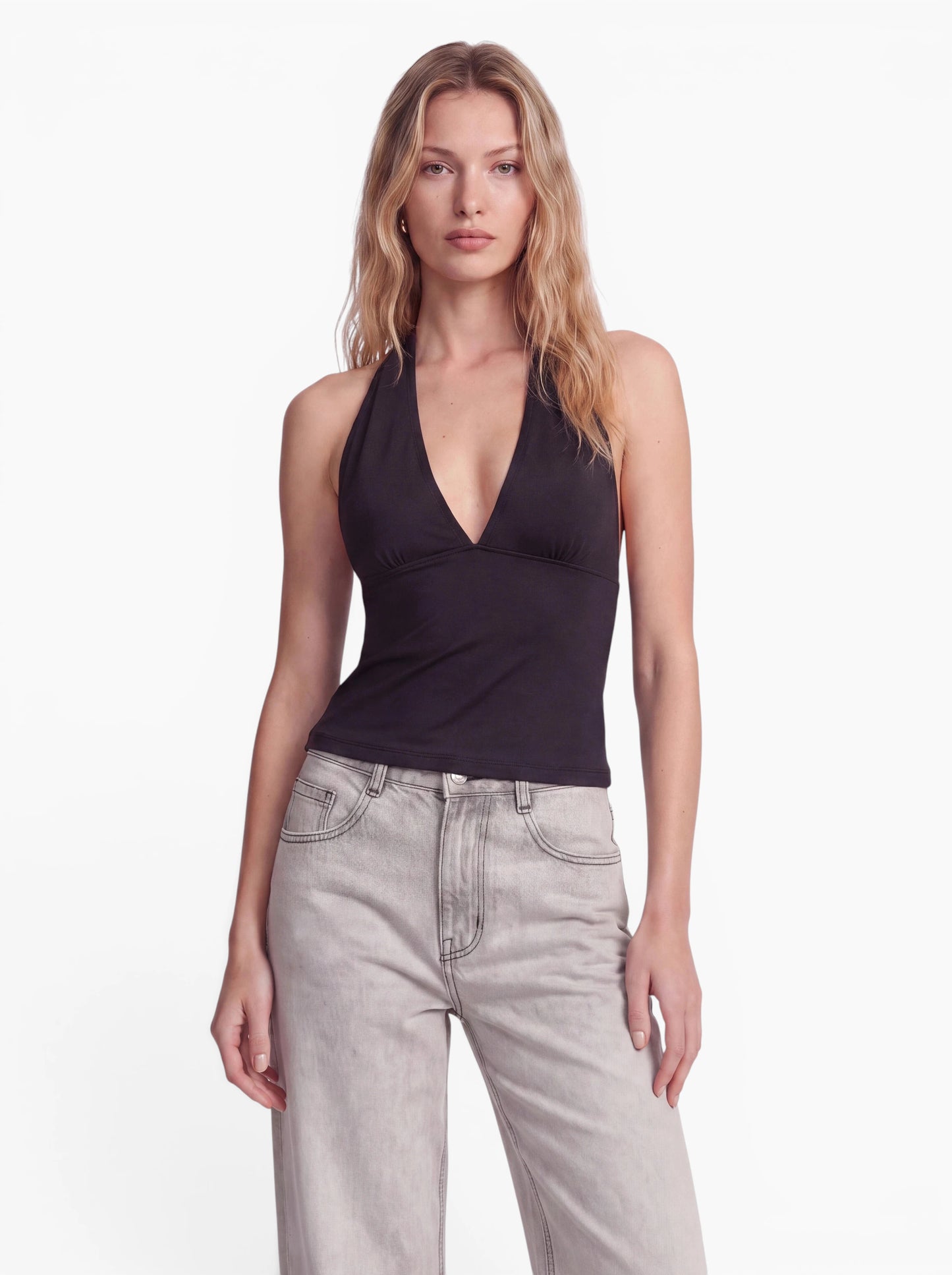 Shirt in Schwarz